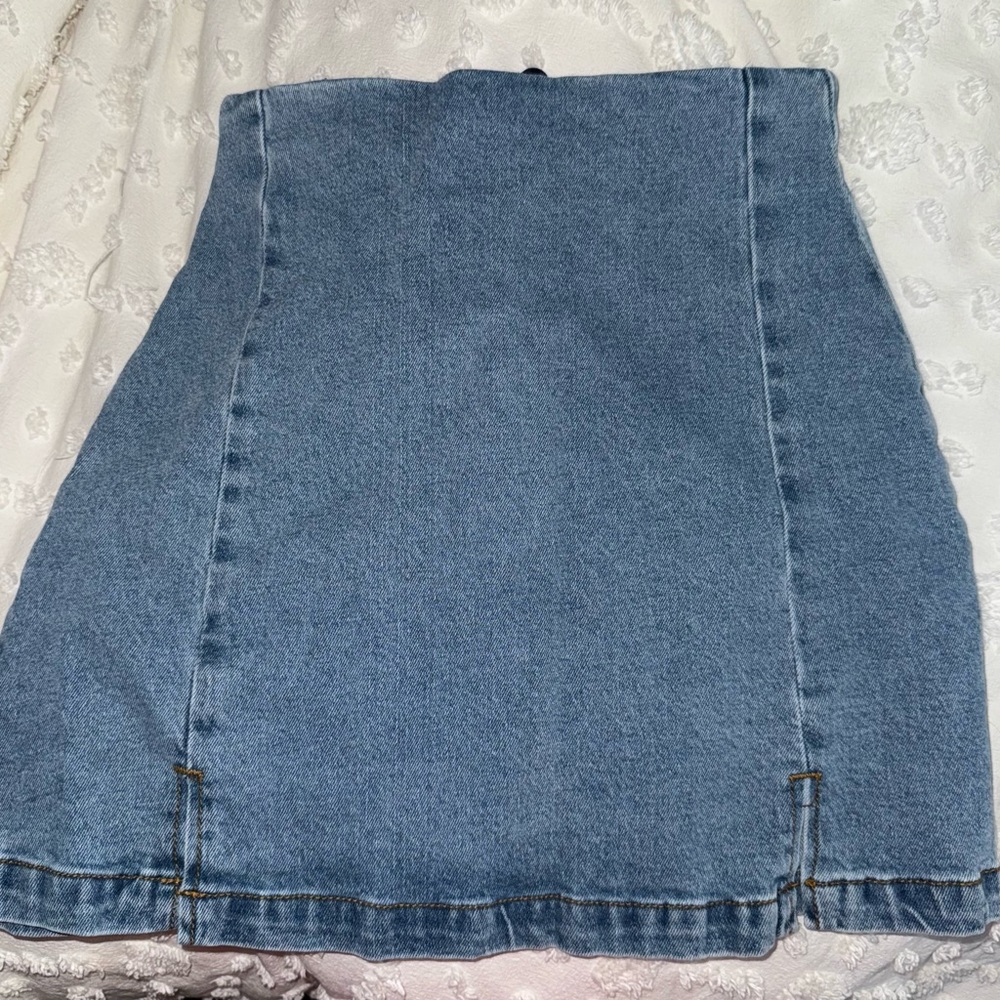 BRANDY MELVILLE Denim Blue Women's Skirt